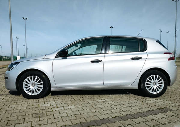 Peugeot 308 cena 29700 przebieg: 265785, rok produkcji 2014 z Siedlce małe 67